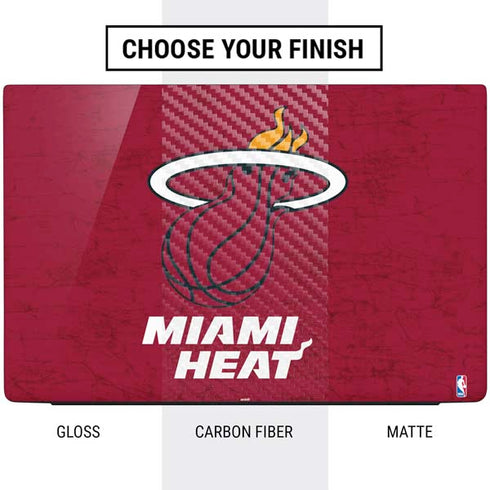 NBA Miami Heat Red Primary Logo Dell Vostro Skin